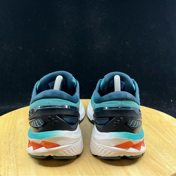 Asics Womens Gel Kayano 27 1012A649 Blue Running Shoes Sneakers Size 9 - Picture 5 of 10